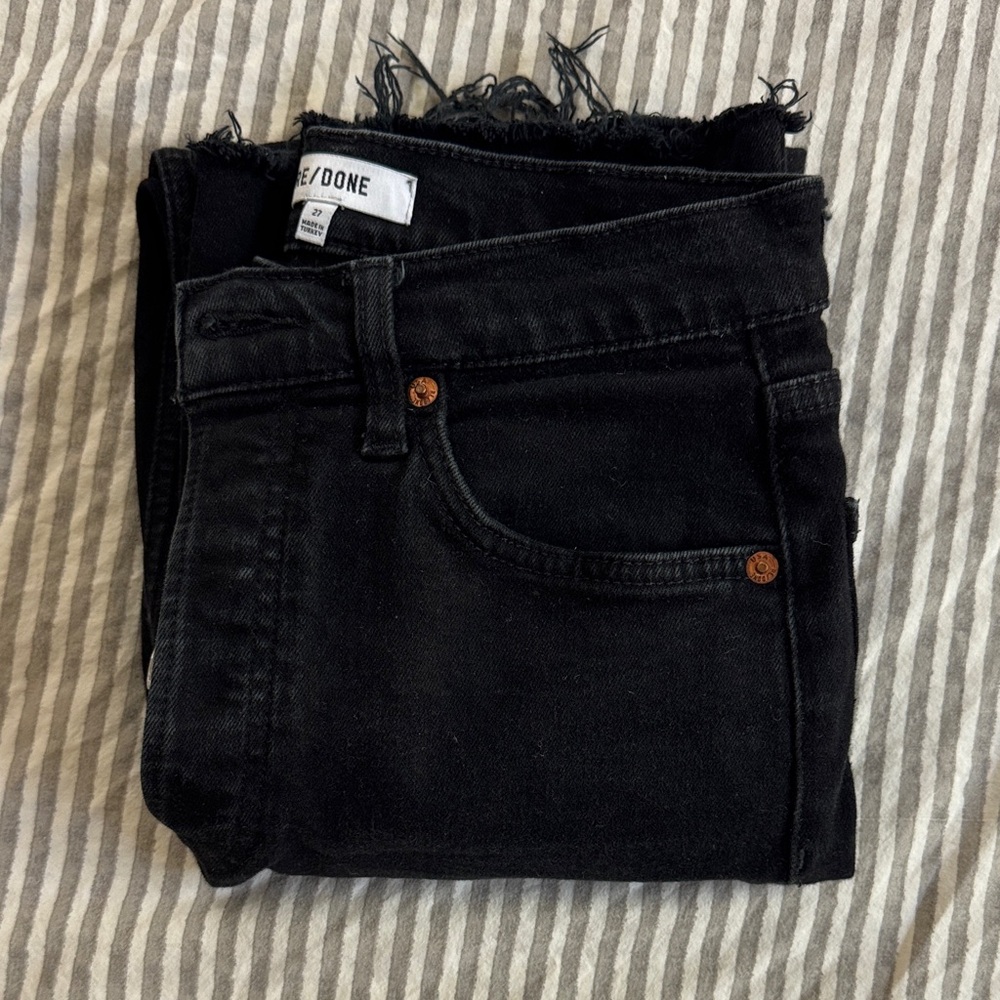 Black Re/done Jeans
